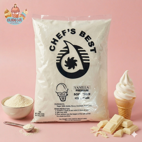 Chef's Best Soft Serve Ice Cream Powder (1kg Pack)