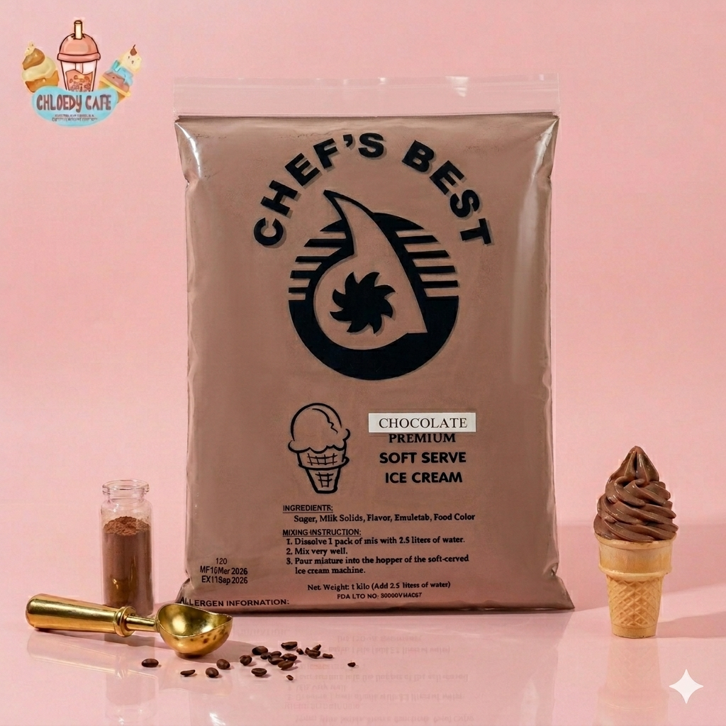 Chef's Best Soft Serve Ice Cream Powder (1kg Pack)
