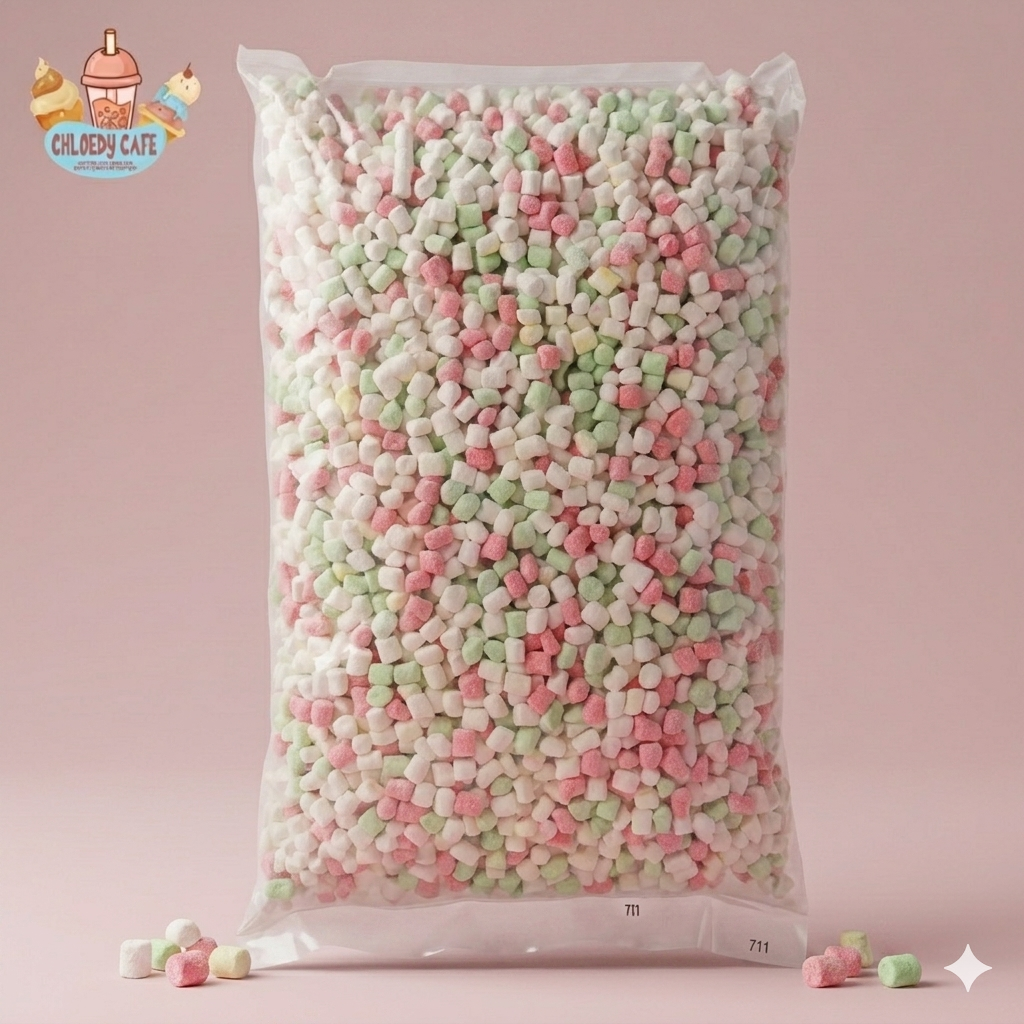 Mini Marshmallows (1kg Pack) | Best for Ice Cream, Desserts, & Baking