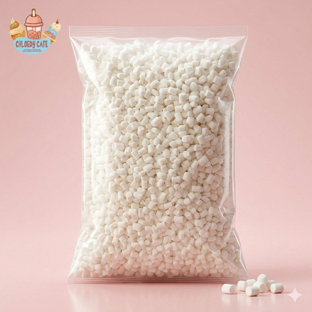 Mini Marshmallows (1kg Pack) | Best for Ice Cream, Desserts, & Baking